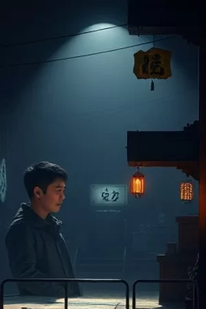 《旧唱片行》封面，木质货架上码着散装黑胶